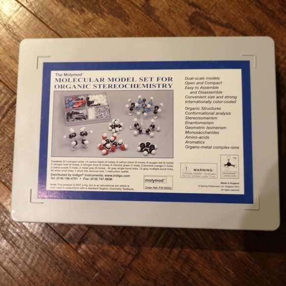 MOLYMOD math science  Molecular Model, chemistry set, science kit, learning tool - Picture 9 of 9